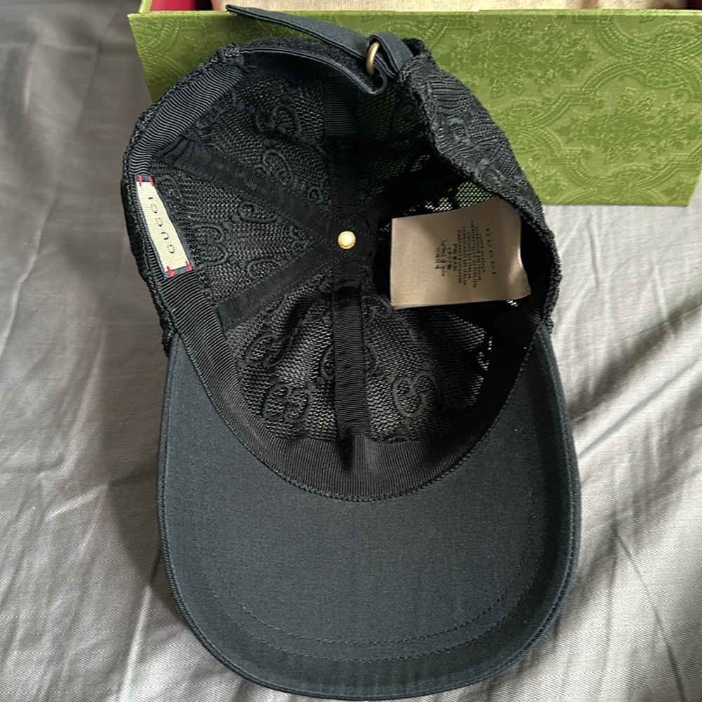 Gucci Mesh Embroidered Hat - Picture 6 of 11